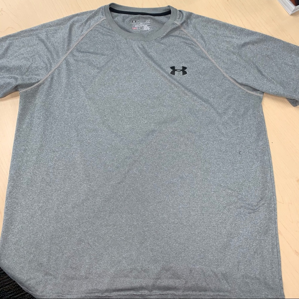 Under Armour grey athletic shirt